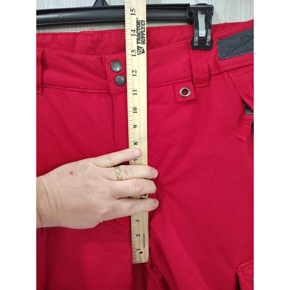 Arctic Men's Snow Pants Red Size M Regular Fit Winter Skiing Snowboarding Warm - Picture 8 of 8